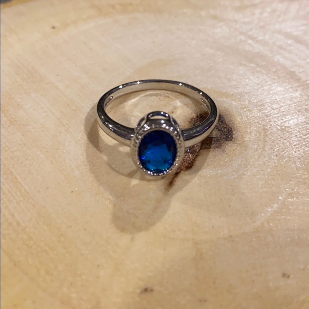 Fragrant jewels ring blue size 7